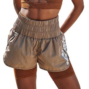 NWT Fp movement Free People The Way Home Logo shorts size XS